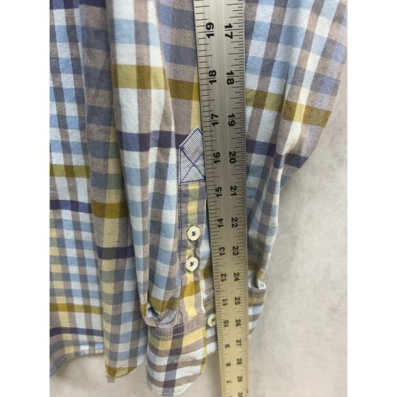 Tommy Bahama Mens Island Crafted Striped Button Up Shirt Size XXL Multicolor - Picture 8 of 9